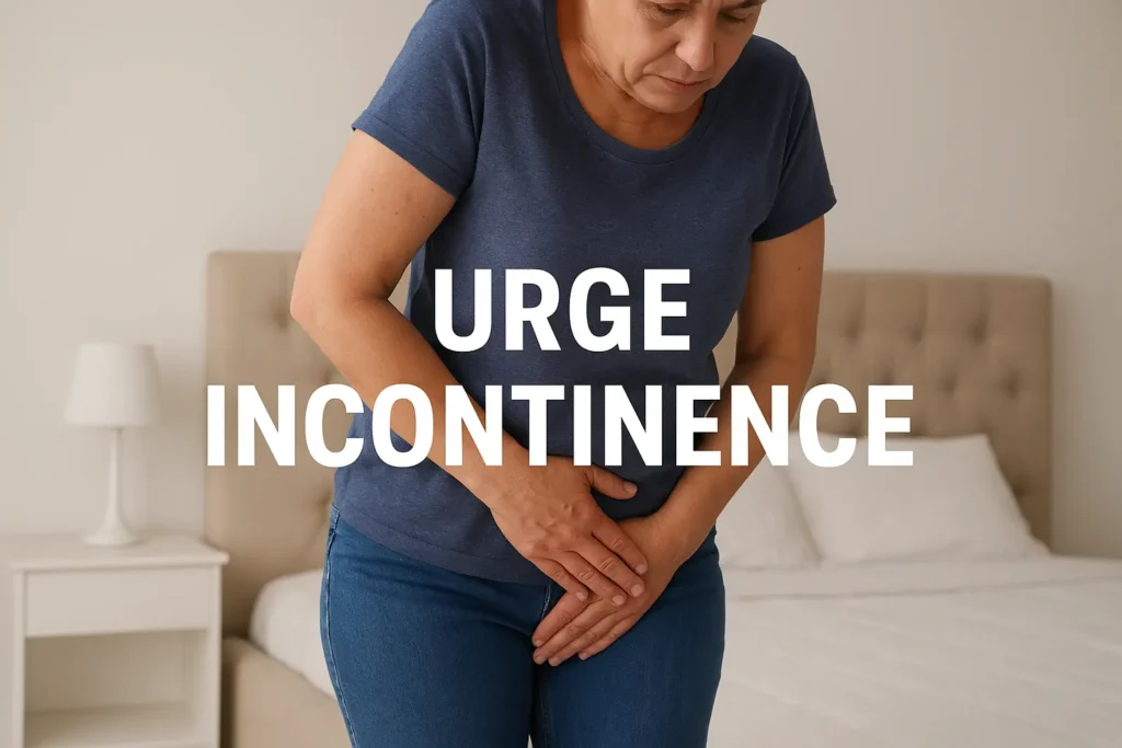 how to manage urge incontinence Cricklewood symptoms
