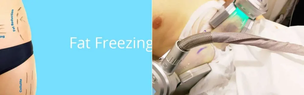 Fat freezing Cricklewood on multiple areas of the body