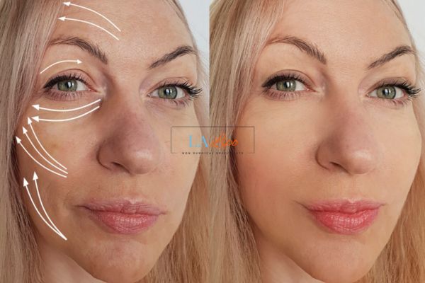 Morpheus 8 results Cricklewood face lift.